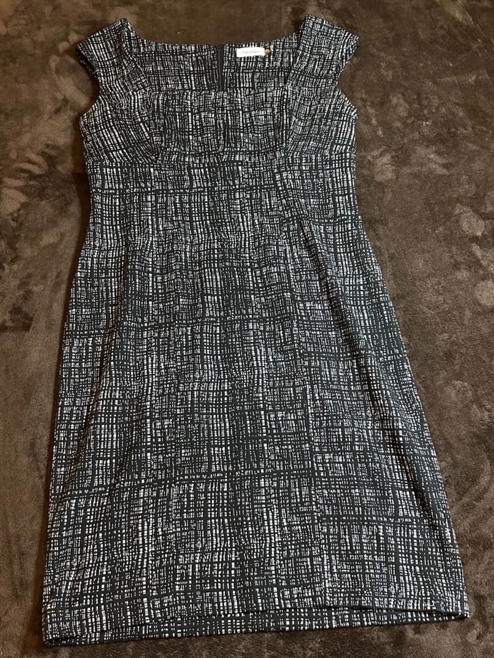 Calvin Klein Cap Sleeve Dress Size 12